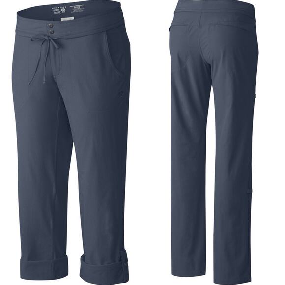 Mountain Hardwear Yuma Hiking Convertible Pants Women's Size 14 Gray Gorpcore - Picture 1 of 7